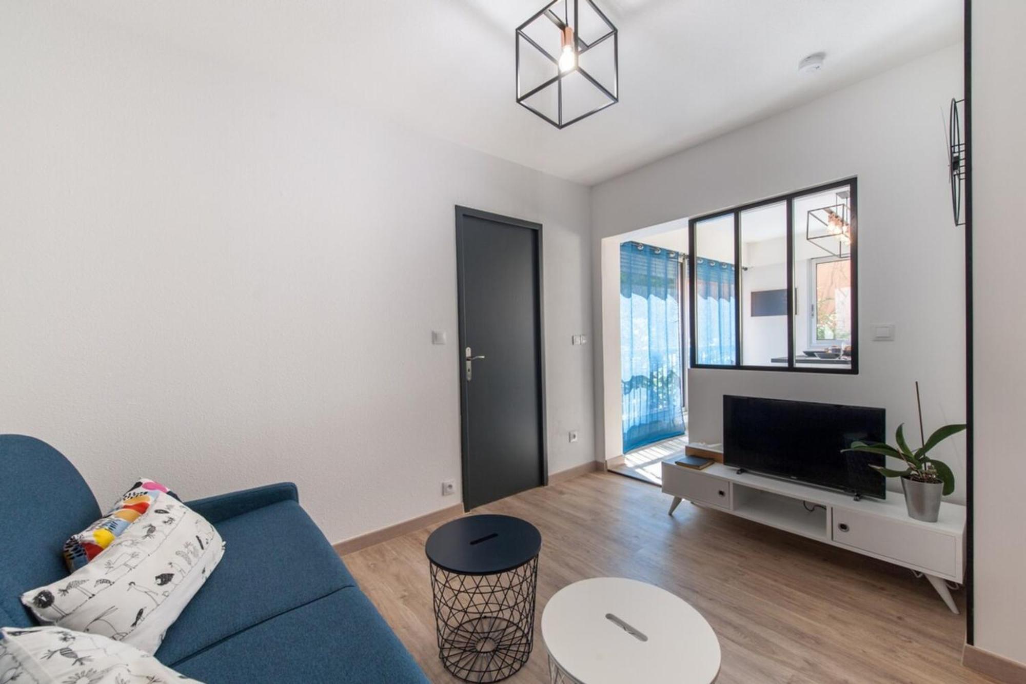 Cosy La Baie Des Anges - Plage La Ciotat - Classe 3 Etoiles Lägenhet Exteriör bild